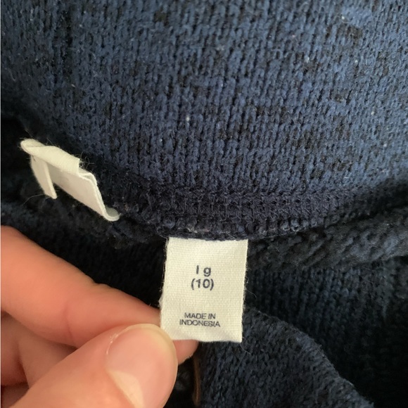 Boys Gap Navy Blue Sweat Pants - Picture 4 of 5